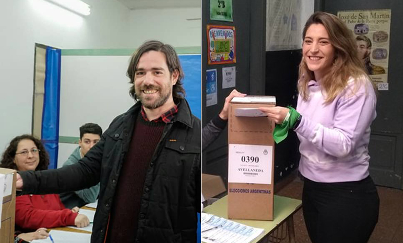 Del Caño y Castañeira emitieron su voto con el objetivo firme de llegar a las generales de octubre