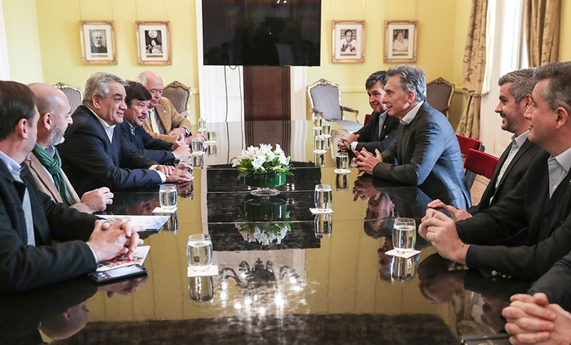 La Mesa de Enlace se reunió con Macri en la Casa Rosada