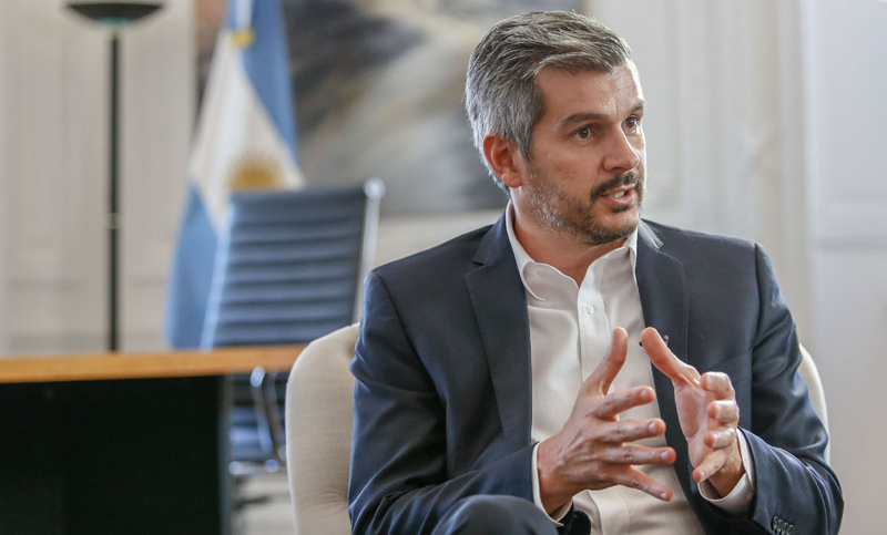 Marcos Peña aseguró que a la medianoche «ya habrá resultados significativos»