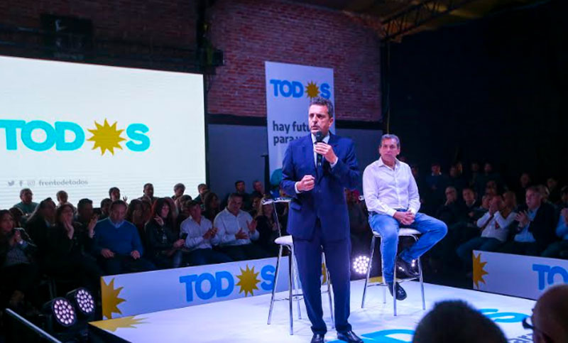 Massa señaló que «los gritos del presidente no tapan el fracaso de su gobierno»