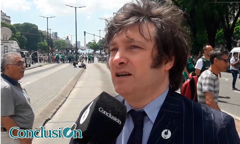 El economista Javier Milei dijo que «gane quien gane Argentina va a un default»