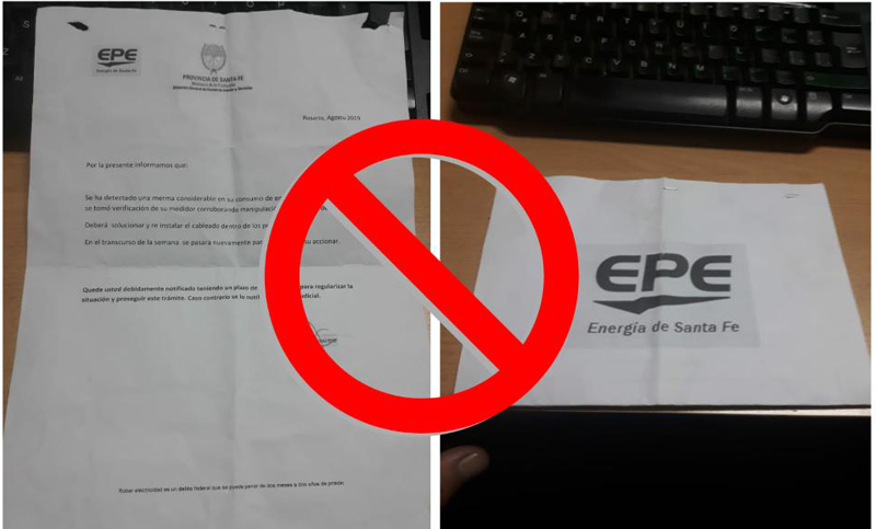 La EPE denuncia entrega de comunicados falsos en algunos domicilios de la ciudad