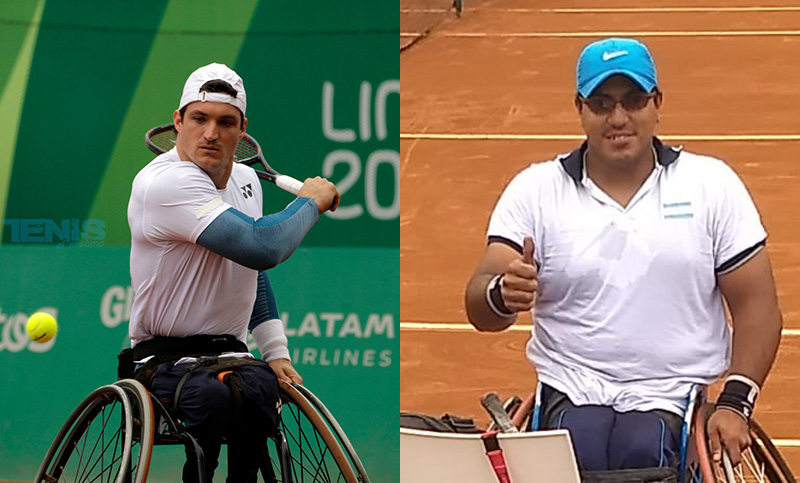 Fernández y Ledesma se clasificaron finalistas en dobles masculino