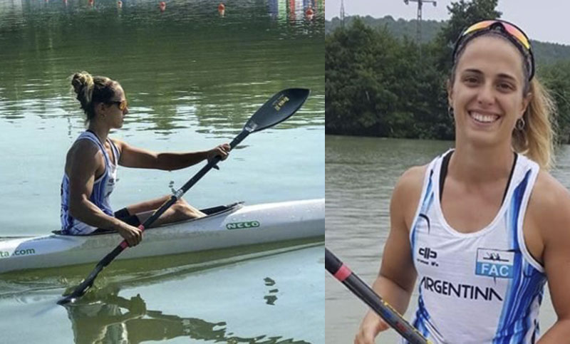 Martina Isequilla se subió al podio en el mundial de canotaje