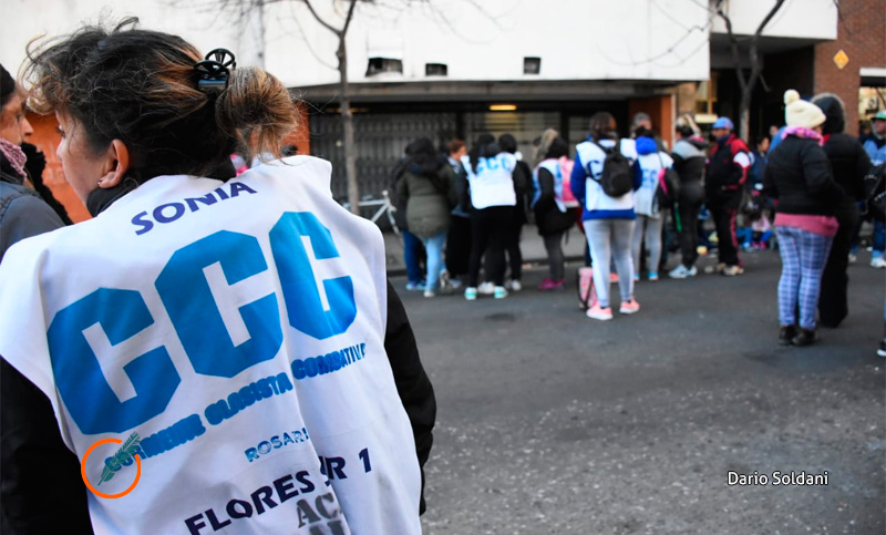 La CCC de Rosario arrancó un plan de lucha diario y por tiempo indeterminado