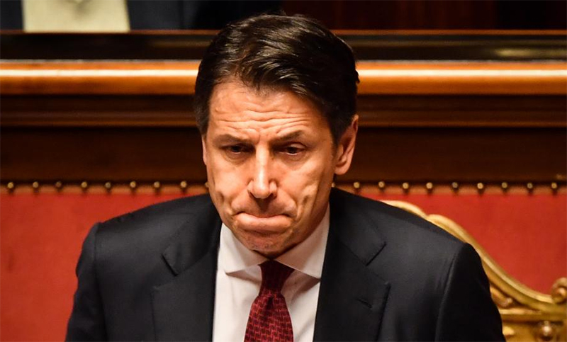 Renunció el primer ministro de Italia, Giuseppe Conte