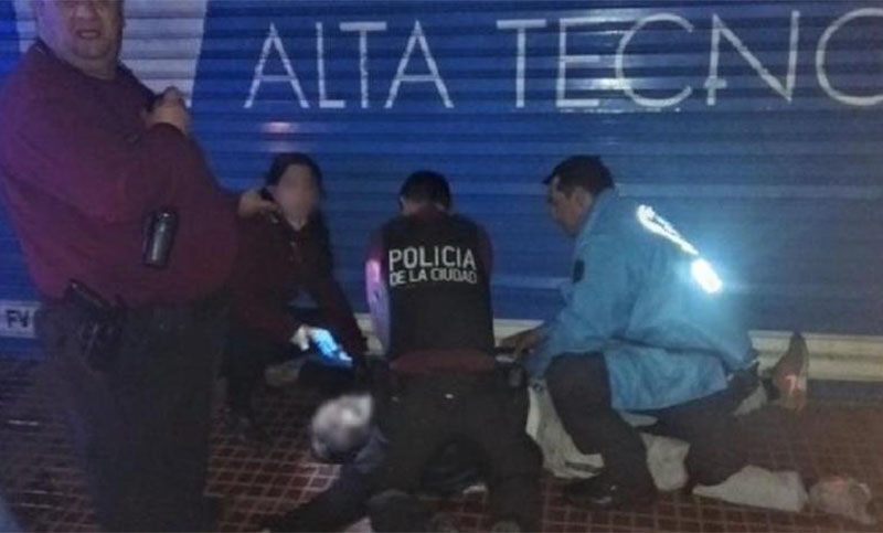 El video del asesinato del hombre que se llevó mercadería de Coto