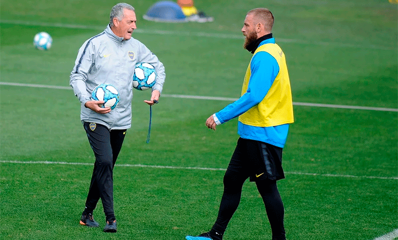 Se viene el debut del italiano Daniele De Rossi en Boca