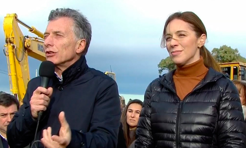 Despiden 55 obreros de una obra inaugurada por Macri y Vidal en campaña