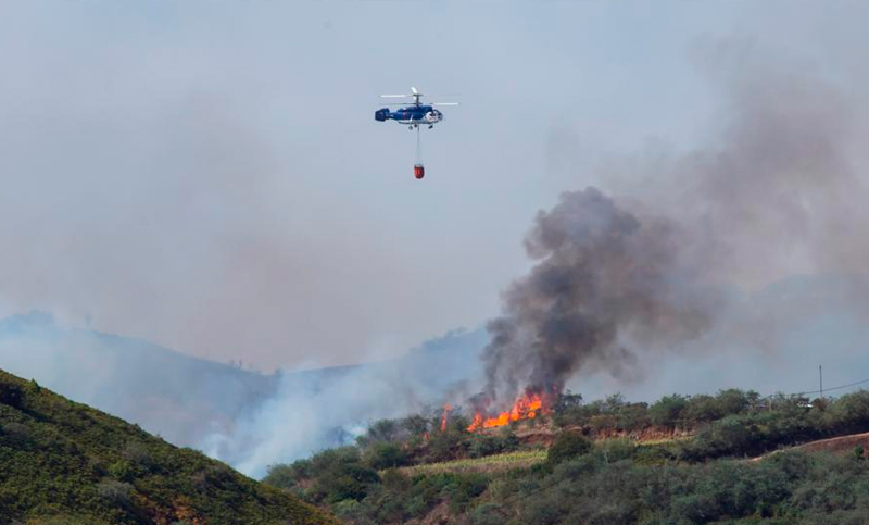 Incendio «sin precedentes» en la Gran Canaria: más de 6.000 hectáreas quemadas y 9.000 evacuados