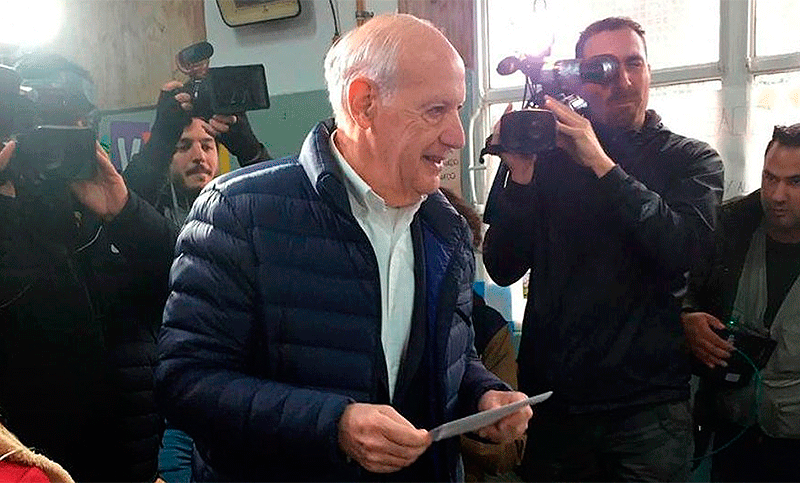 Lavagna espera que «la gente vote con el corazón y sin hacer cálculos»