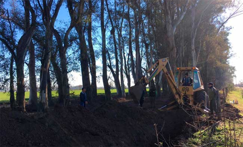 Retoman búsqueda de los restos de Paula Perassi en el campo de Luis Palacios
