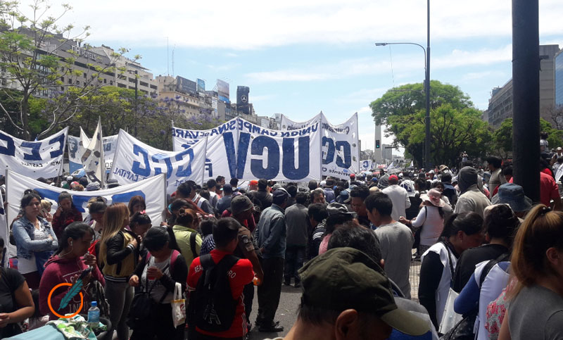 Organizaciones sociales encabezan jornada nacional de lucha