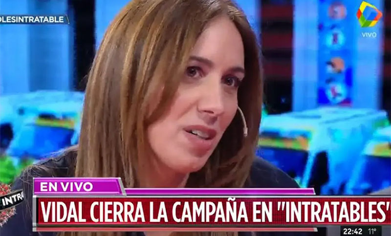 María Eugenia Vidal le respondió a Diego Brancatelli: «Vidal es Vidal, no es Macri»
