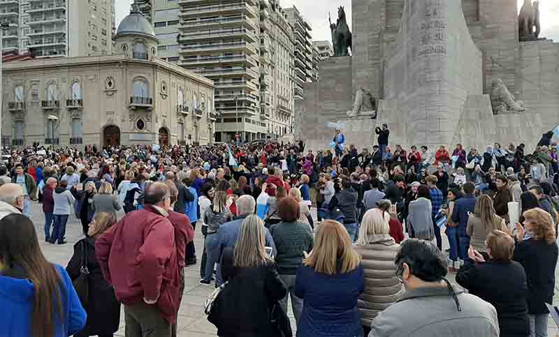 Manifestaciones en apoyo al Gobierno en distintos puntos del país