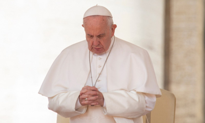 Papa Francisco: «Todos deben respetar los límites del derecho humanitario»
