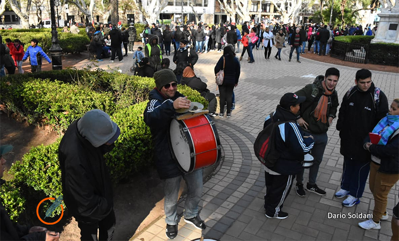 Organizaciones sociales movilizaron contra las políticas del Gobierno