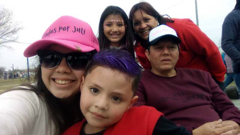 Julieta necesita de la ayuda de todos para poder operarse