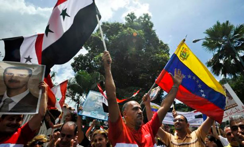 La unión nacional en Siria y en Venezuela