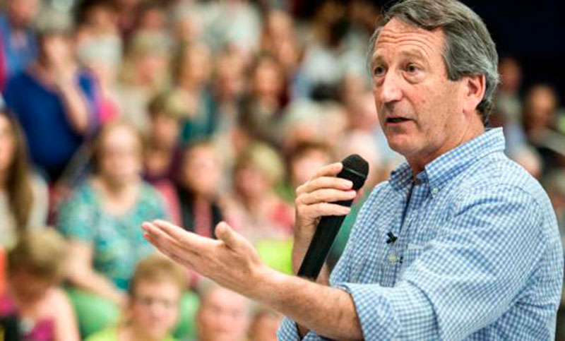 El ex gobernador Sanford es el tercer desafiante de Trump por la candidatura republicana