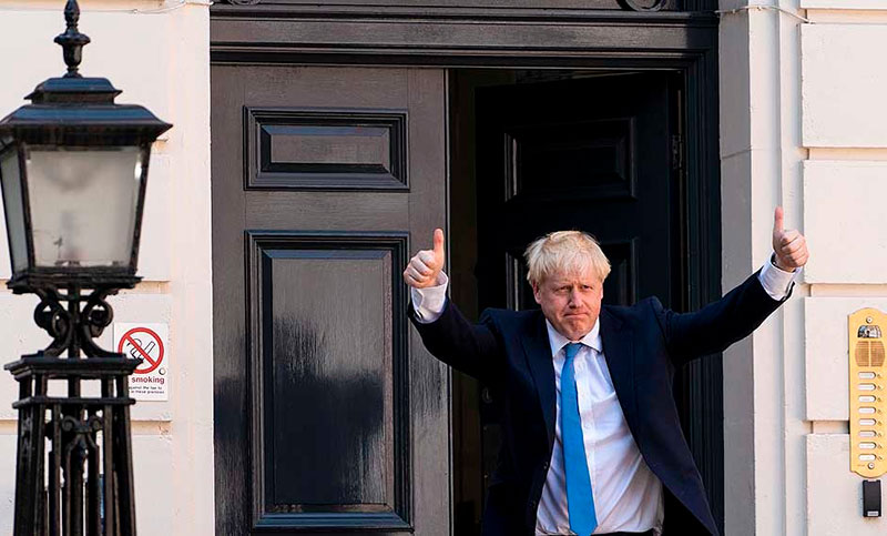 Johnson reconoce que un Brexit sin acuerdo «sería un fracaso político»