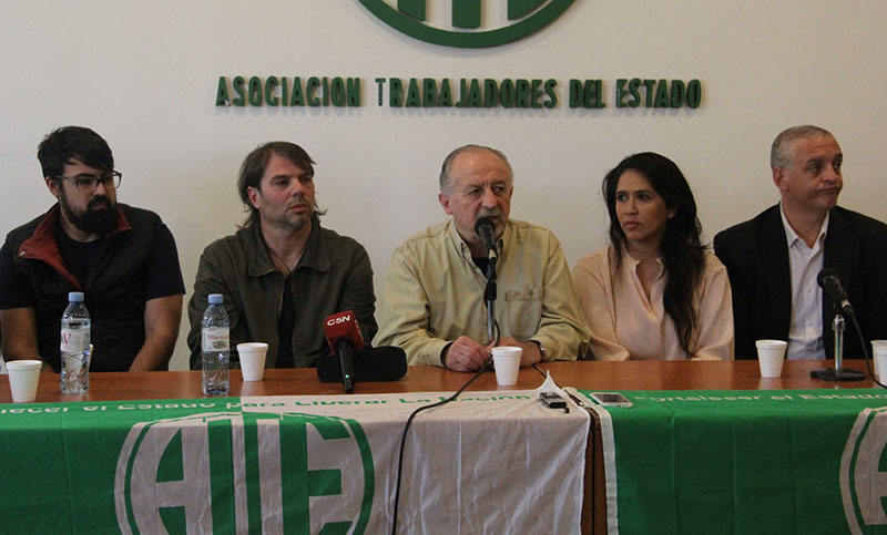 Denuncian agresiones y amenazas a referentes de ATE 
