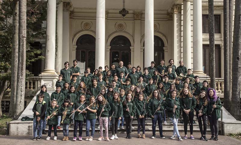 La Banda Infanto Juvenil “Villa Hortensia” se presenta en La Comedia