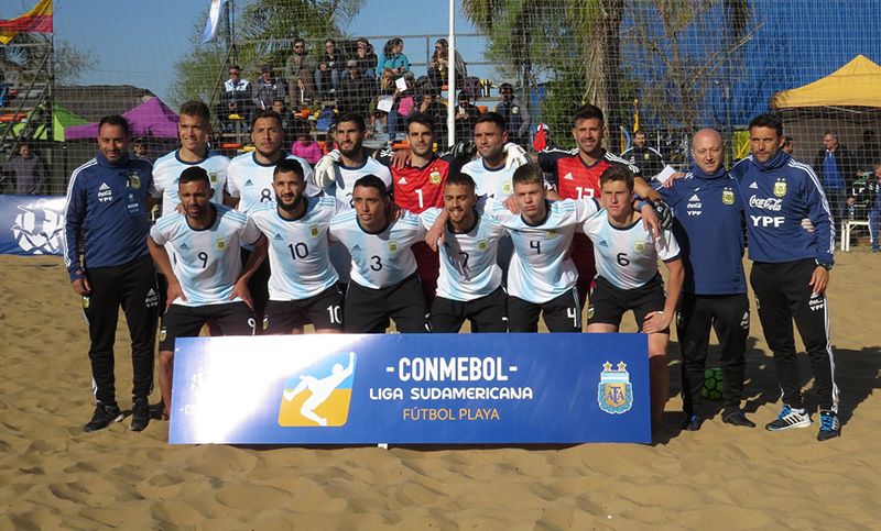 Argentina debutó con un triunfo contundente en la Liga Sudamericana