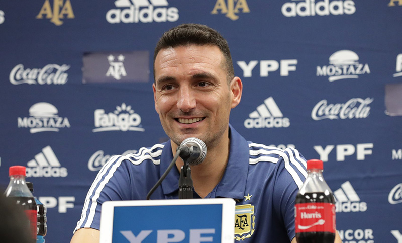Scaloni: «Siempre queremos ganar, pero lo importante era el funcionamiento»