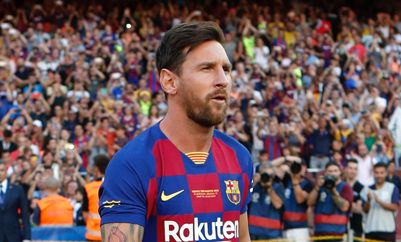 Messi: «Barcelona es mi casa y no quiero irme, pero quiero ganar»