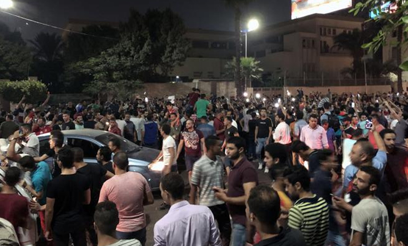 Cerca de 300 detenidos tras la segunda jornada de protestas contra Al Sisi en Egipto