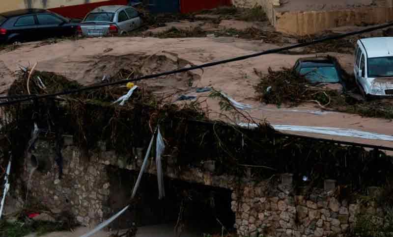 Tres muertos por las lluvias torrenciales que azotan el sudeste de España