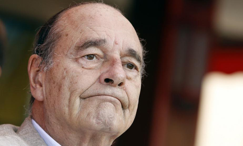 Murió el ex presidente francés Jacques Chirac