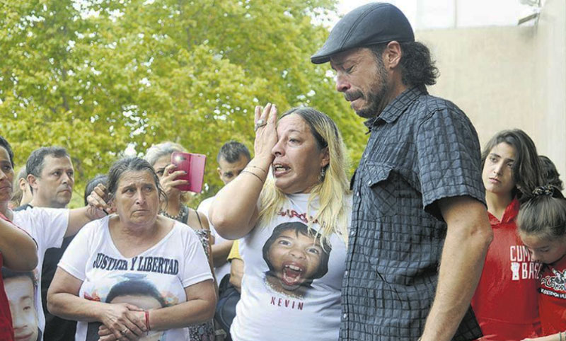 La Poderosa recuerda a Kevin en barrio Zavaleta de Barracas