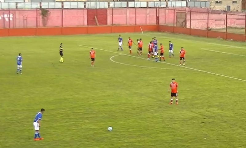 Argentino cayó ante Cambaceres y tuvo un debut inesperado
