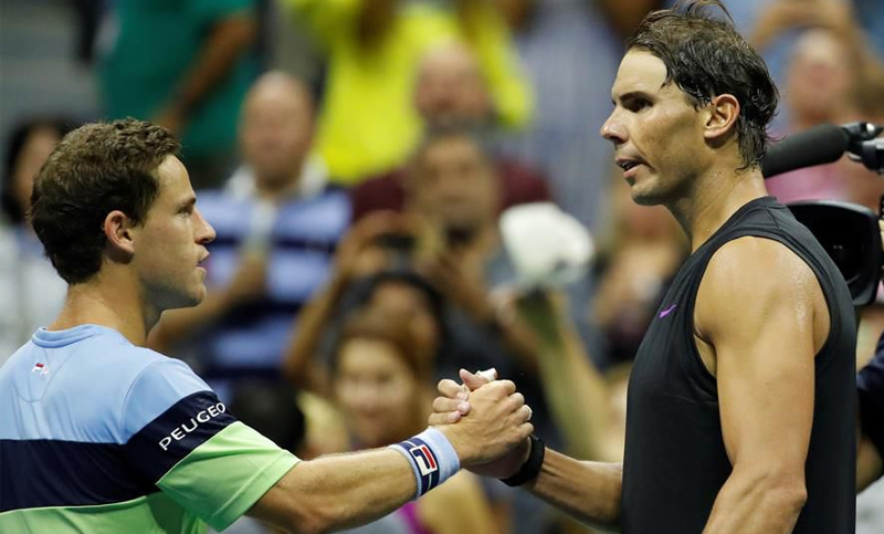 Rafa Nadal en semifinales del US Open, deja en el camino al peque Schwartzman