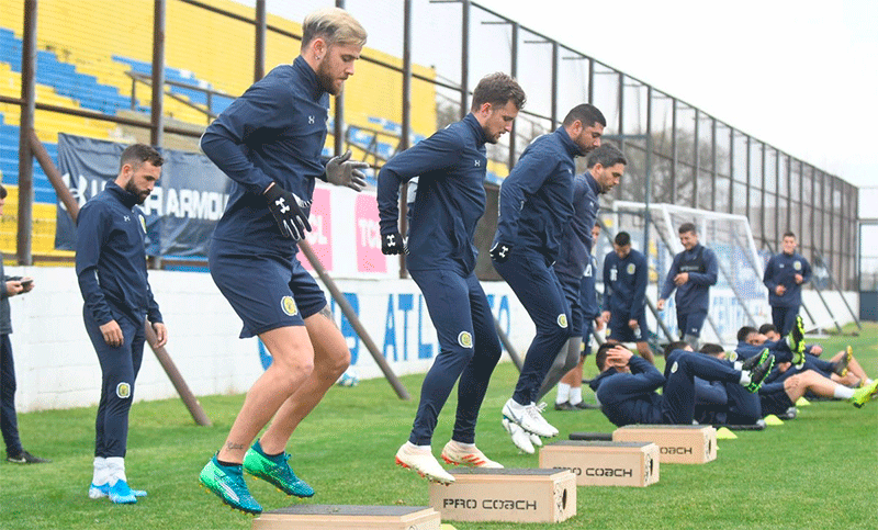Central continúa el trabajo previo al clásico