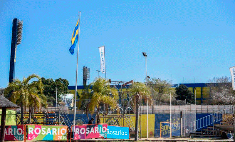 Arrancó la Liga Sudamericana de Fútbol Playa en Rosario