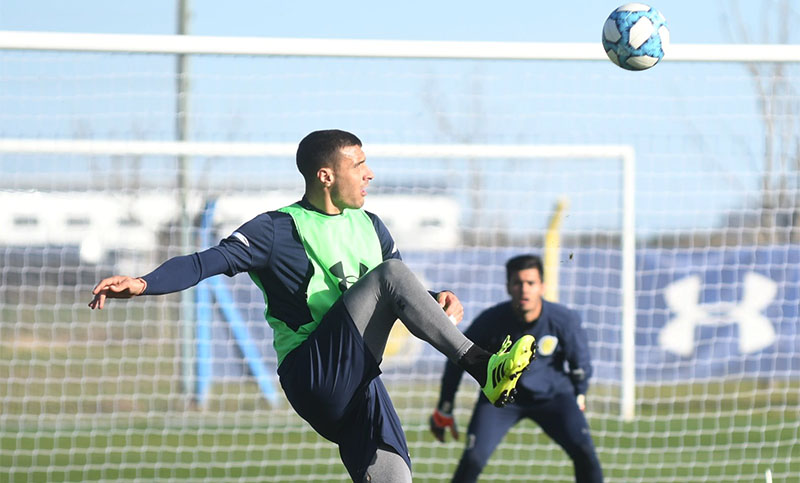 Ribas entrenó diferenciado