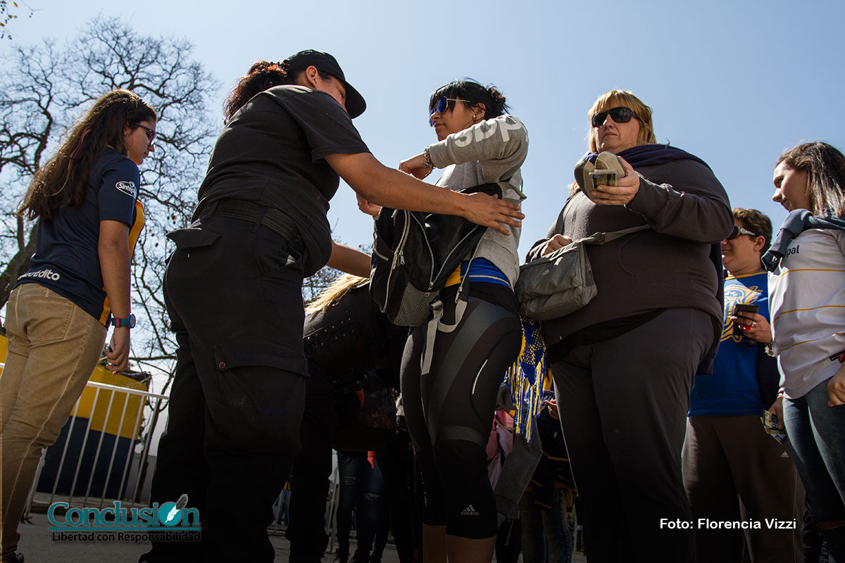 El operativo de seguridad para el derby