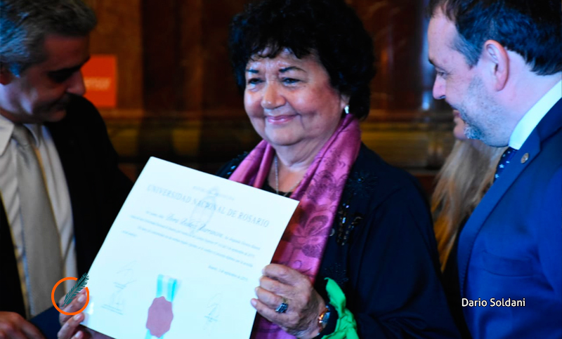 La UNR distinguió con el título Honoris Causa a Dora Barrancos