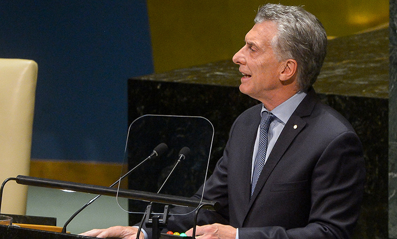 Macri regresó a la Argentina tras participar de la Asamblea General de la ONU