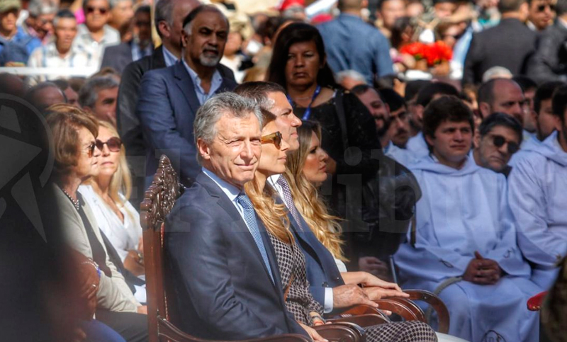 Macri participa en Salta de la misa de la Fiesta del Señor y la Virgen del Milagro