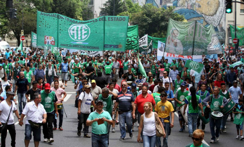 ATE convocó a un paro nacional con movilizaciones para el 10 de septiembre
