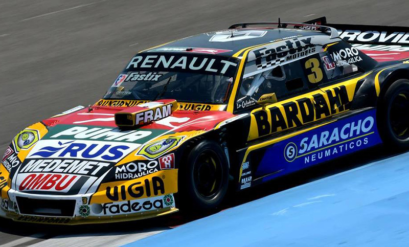 Ardusso fue el más veloz en los ensayos del TC en San Nicolás