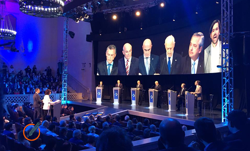 Primer round: los candidatos presidenciales participan del debate en Santa Fe