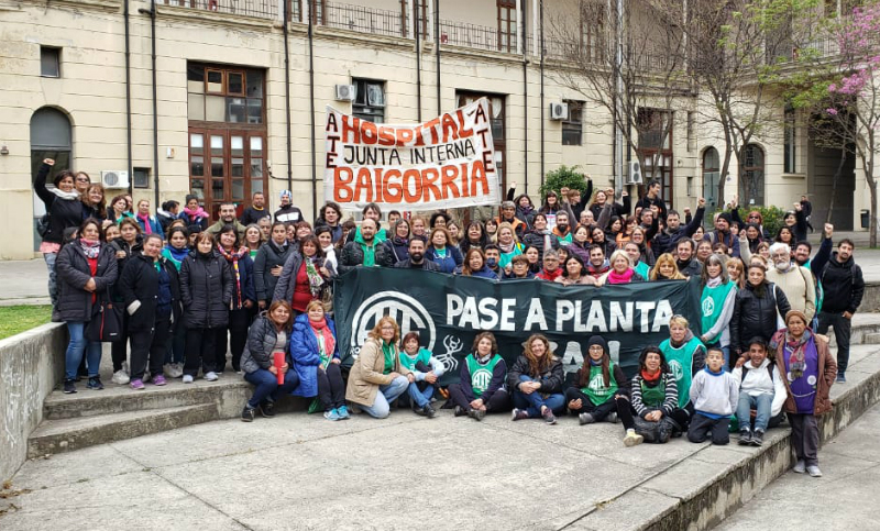 ATE reclamó por la precarización de 4.500 trabajadores por parte de la Provincia
