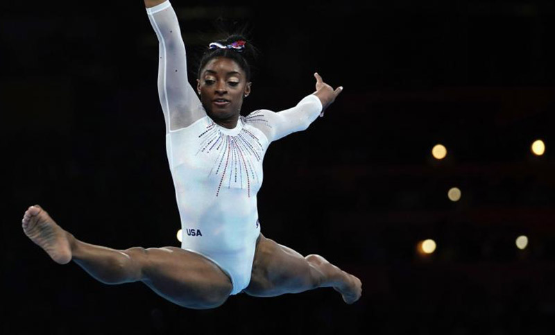 Simone Biles, la grandiosa gimnasta norteamericana que bate todos lo récords