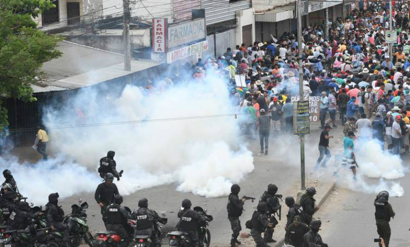 Más de 30 heridos durante enfrentamientos en Bolivia