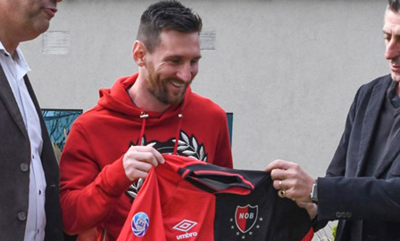 Messi: «Decían que era de River, pero siempre fui hincha de Newell’s»